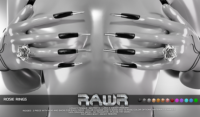 RAWR! Rosie Rings DEMO (add me)