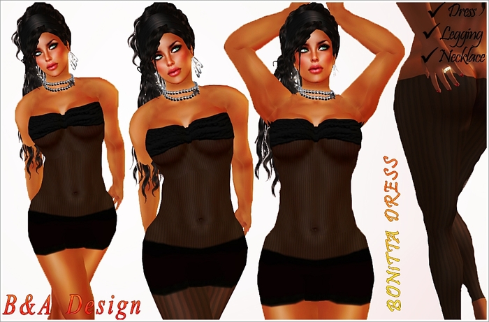 Hunters Bonitta Dress(Black)