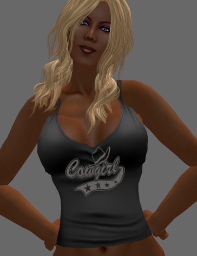 Novel-Tee Rhinestone Cowgirl