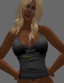 Novel-Tee Rhinestone Dream Angel