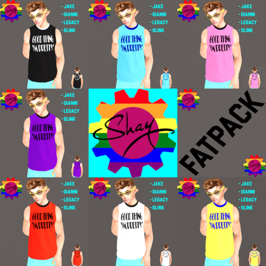 Good Thing Im Pretty Fatpack Tank