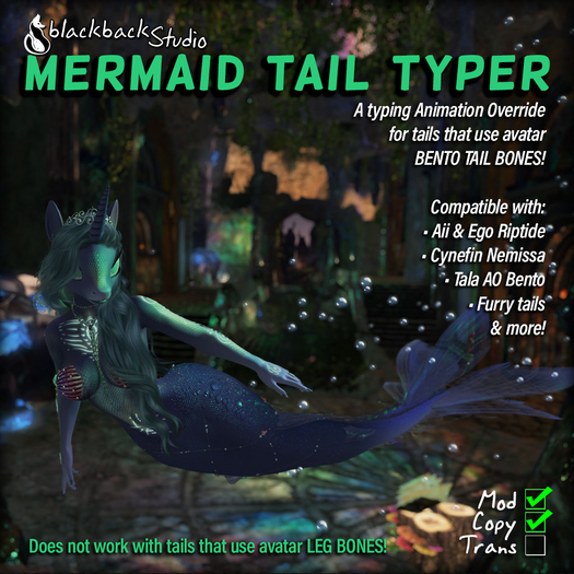 [bbS] Mermaid Tail Typer