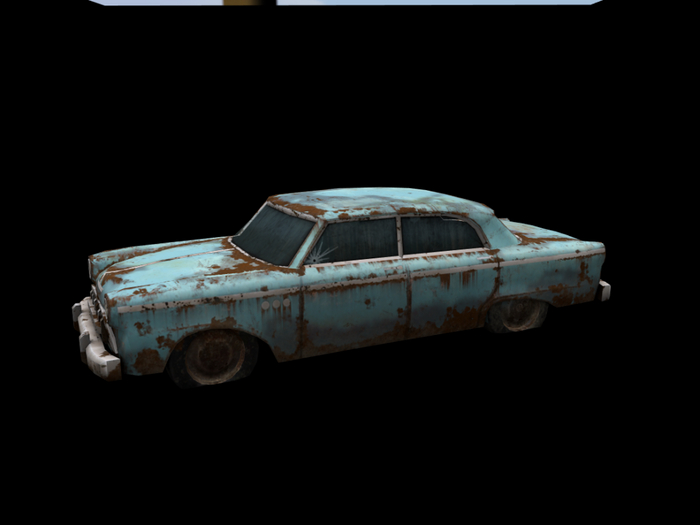 Online Indicator - Rusty Old Car (C/M) 
