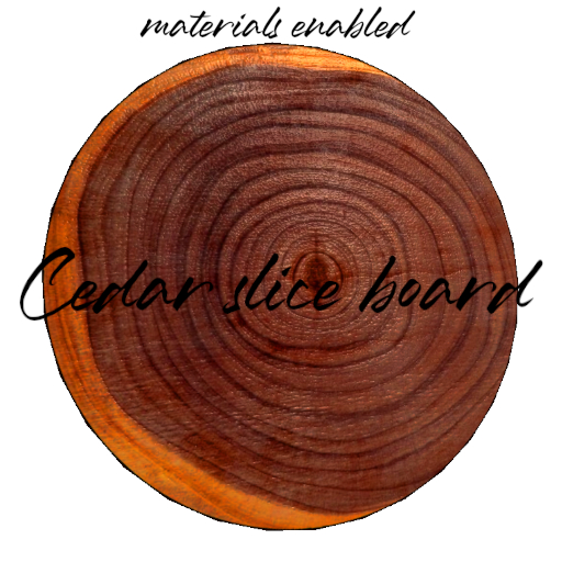 cedar slice