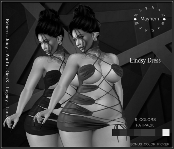  LINDSY DRESS FATPACK DEMO
