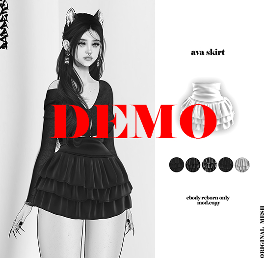 badders` ava skirt DEMO
