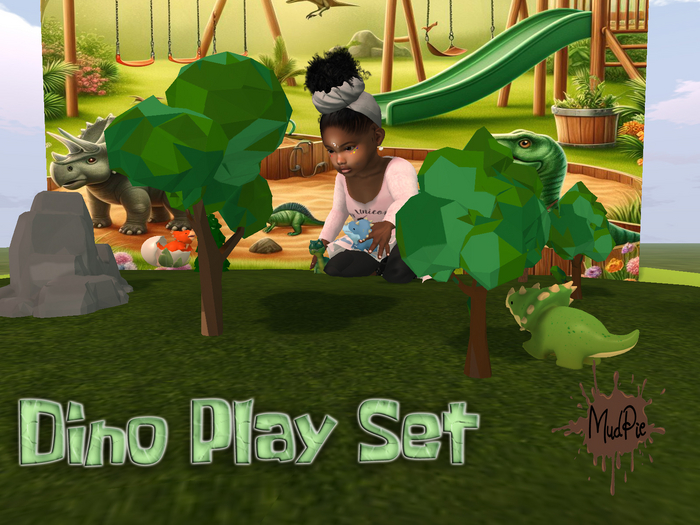 .:MudPie:. Dino Play Set 