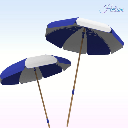 Blue Beach Umbrella