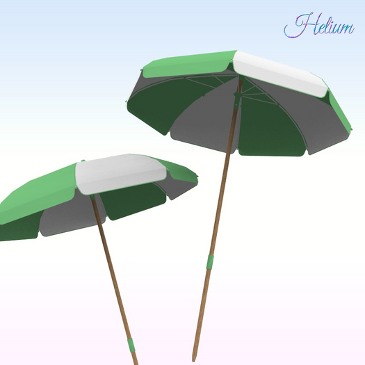 Green Beach Umbrella