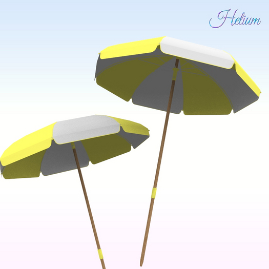 Yellow Beach Umbrella