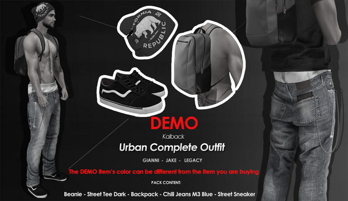<Kalback> Urban Complete Outfit DEMO