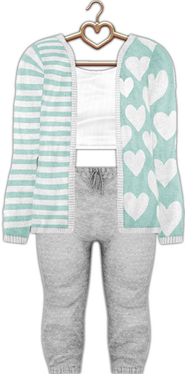 {Lula Belle} Valentina Set - MINT {boxed}