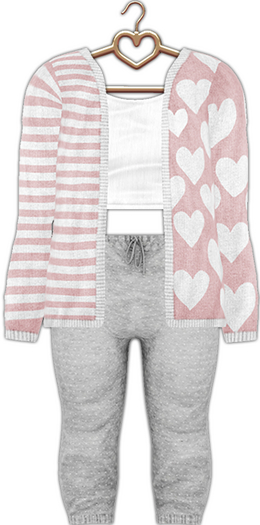 {Lula Belle} Valentina Set - DUSTY ROSE {boxed}