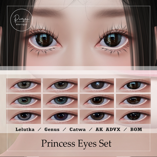 PRC- Princess eyes Set