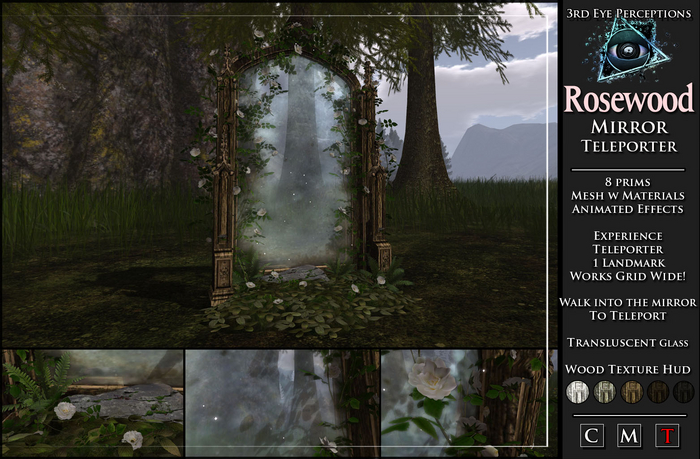 Rosewood Mirror ( Experience Teleporter )