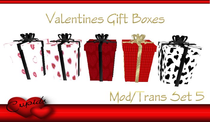 Valentine Gift Boxes set 5