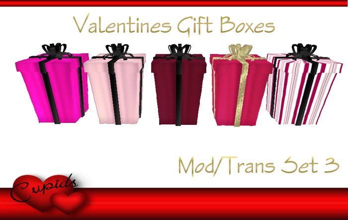 Valentine Gift Boxes set 3