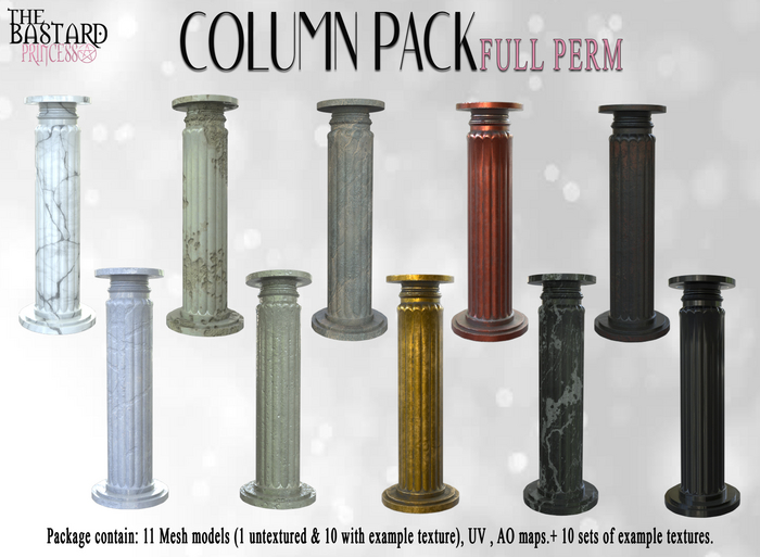 The Bastard Princess - Column Full Pack Full Perm