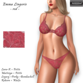 [Xprs] - Emma Lingerie Red