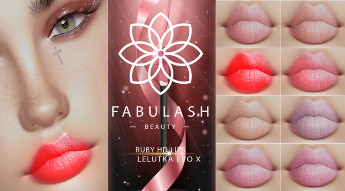 FABULASH - RUBY HD LIPS EVO X (unpack)