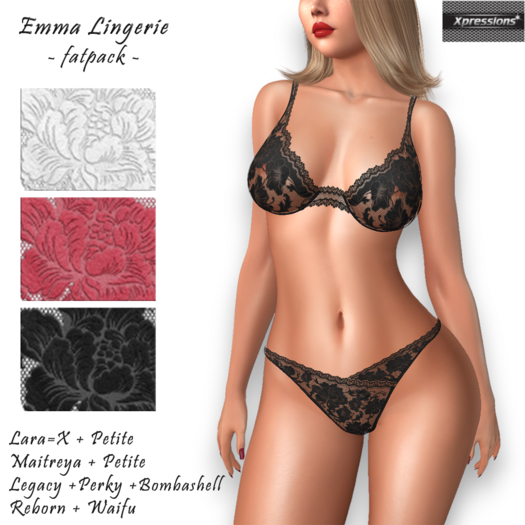 [Xprs] - Emma Lingerie FATPACK