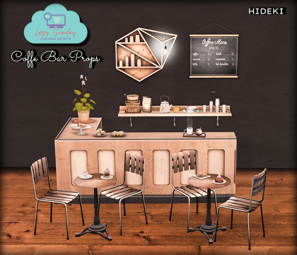 HIDEKI - COFFEE BAR PROPS