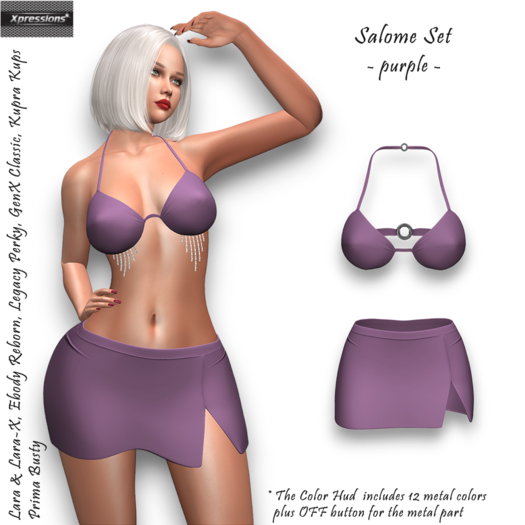 [Xprs] - Salome Set Purple