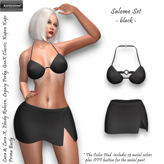 [Xprs] - Salome Set Black