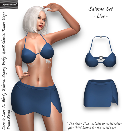 [Xprs] - Salome Set Blue
