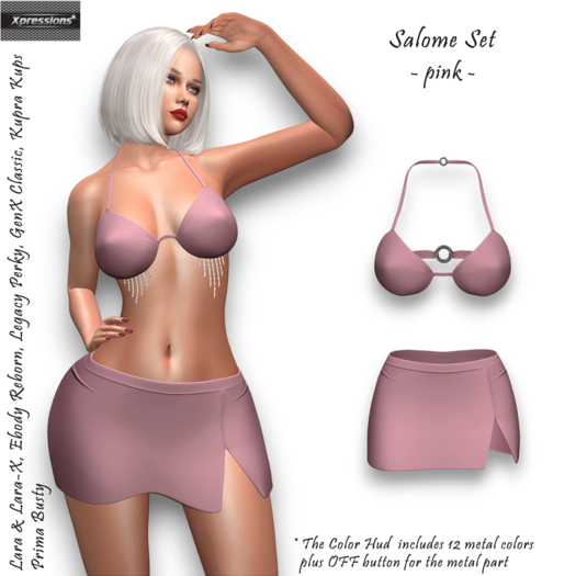 [Xprs] - Salome Set Pink