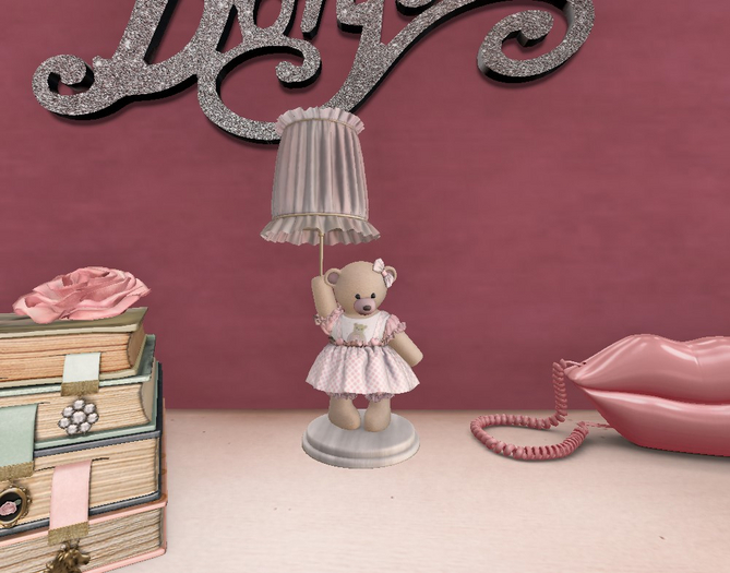 14. NACH Teddy Lamp RARE