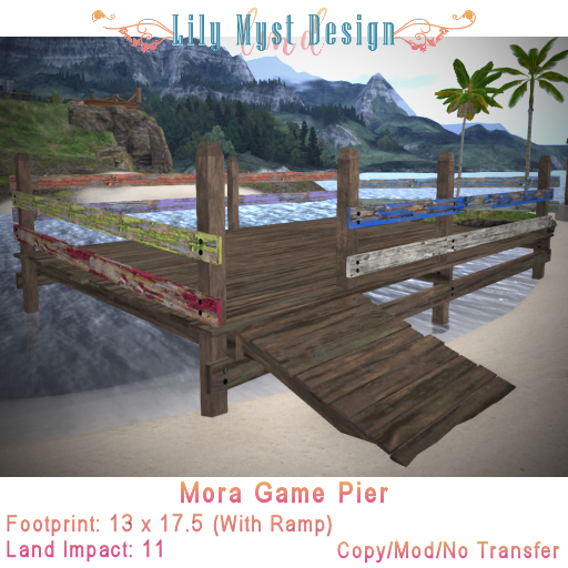Lily Myst Design Mora Pier/ Dock/ Patio