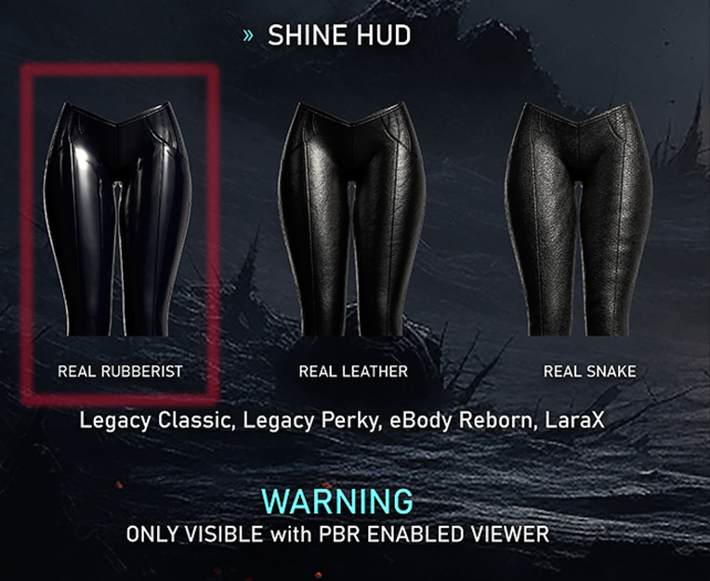 +ABYSSAL>> INFINITUM PANT -RUBBERIST (PBR MATERIALS!)