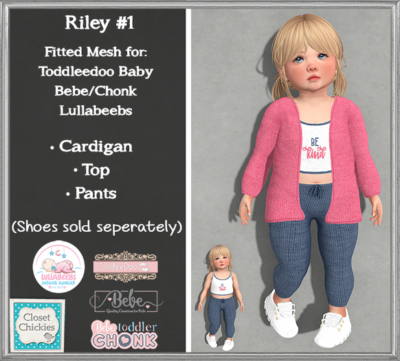*CC* Riley #1  {Lullabeebs/ToddleeDoo/BB/Chonk}  (add)