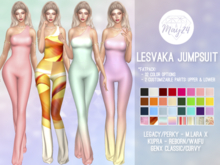 May24 - Lesvaka Jumpsuit - Maitreya LaraX, Legacy/Perky, Kupra, Reborn/Waifu, GenX Classic/Curvy