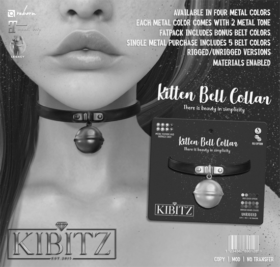 Kibitz - Kitten's bell collar - demo