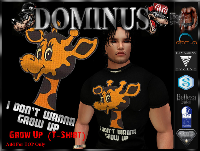 ~DOMINUS~Grow Up (T-Shirt)  (ADD)