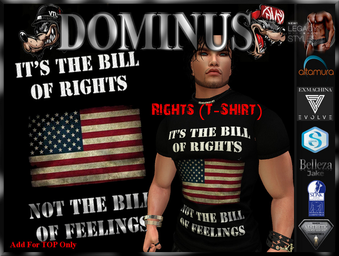 ~DOMINUS~Rights (T-Shirt)  (ADD)