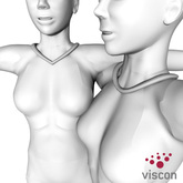 Viscon* Sculpties Collar V4 + UV Maps