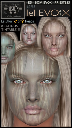 =ED= BOM EVOX Tattoo - PRIESTESS - [=]