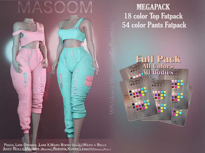 [[ Masoom ]] Whiskers Warrior Collection - MEGAPACK