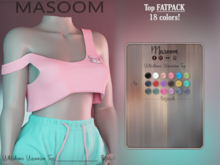[[ Masoom ]] Whiskers Warrior Top - FATPACK