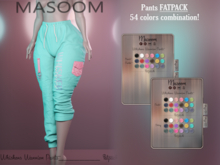 [[ Masoom ]] Whiskers Warrior Pants - FATPACK