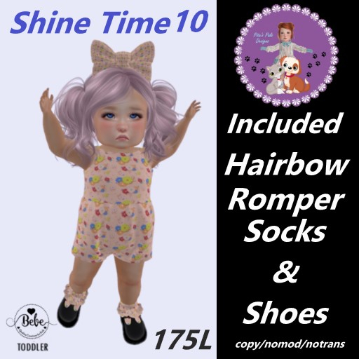 (PPD) Shine Time 10 Bebe (ADD TO UNPACK) 