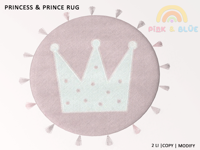 Princess & Prince Rug Zooby Animesh\Toddleedoo\Lullabebs
