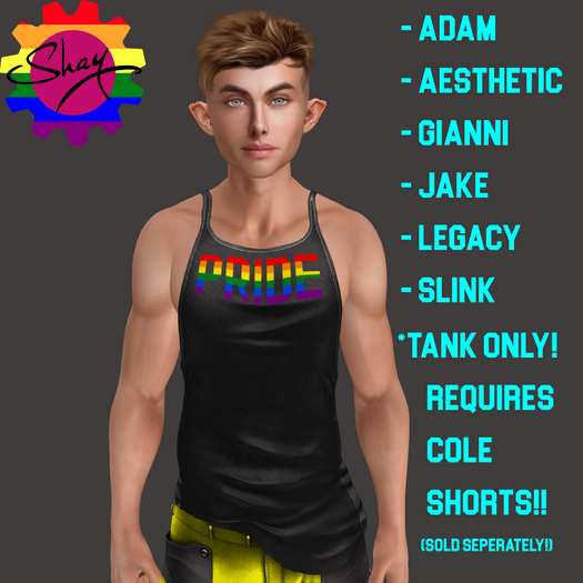 Cole Pride Tank Pride