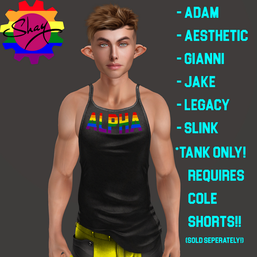 Cole Pride Tank Alpha