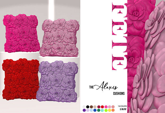 FETE- Alexis Cushions FATPACK