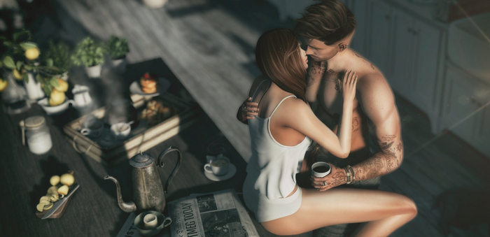 Meli-Melo - Fallin' All In You - Bento Couple Pose