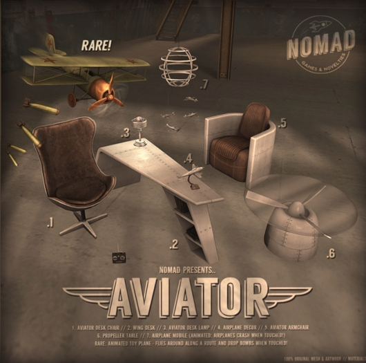 NOMAD // Aviator Desk Chair